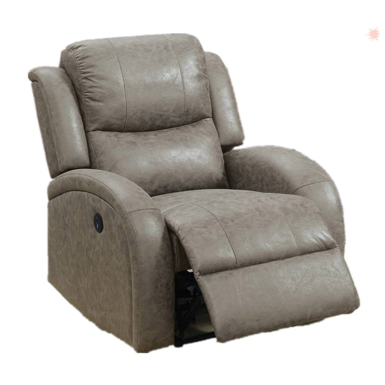 Latitude Run® POWER RECLINER In Stone Wayfair Canada